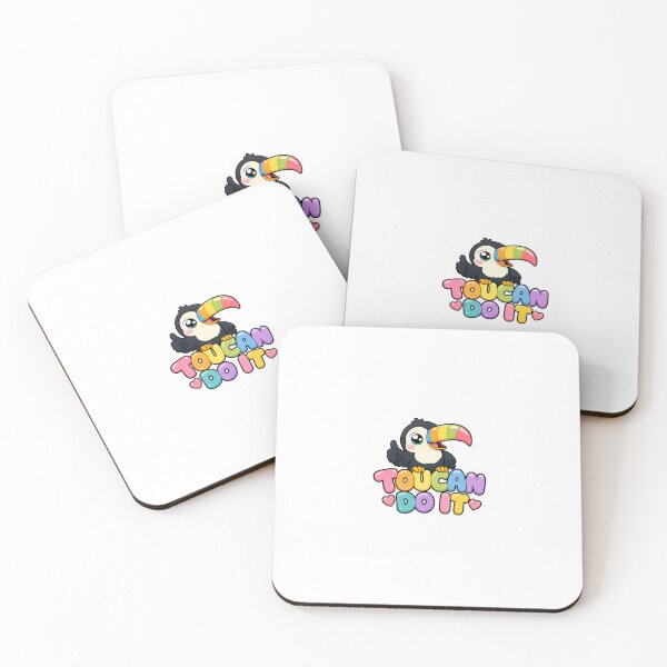 Item preview, Toucan Do It Cute Kawaii Toucan Saying designed and sold by BoosterShop.