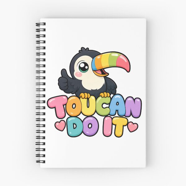 Item preview, Toucan Do It Cute Kawaii Toucan Saying designed and sold by BoosterShop.