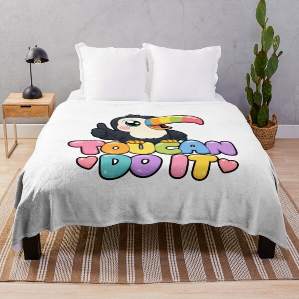 Item preview, Toucan Do It Cute Kawaii Toucan Saying designed and sold by BoosterShop.
