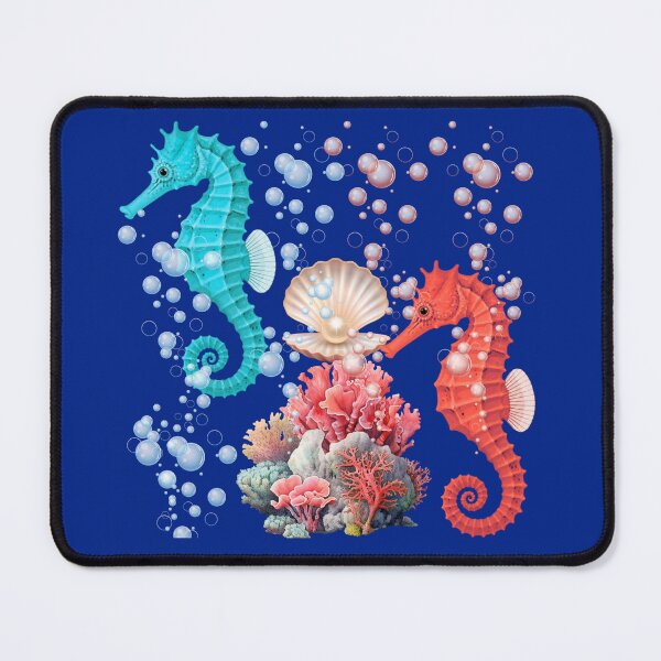 Item preview, Magical Seahorses and Coral Reef designed and sold by DidiDesignShop.