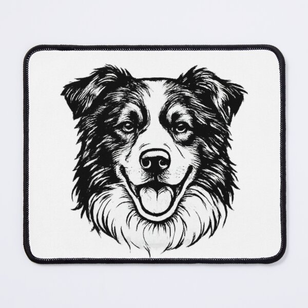 Item preview, Border Collie Line Art | Premium Dog Illustration designed and sold by zenithviv.