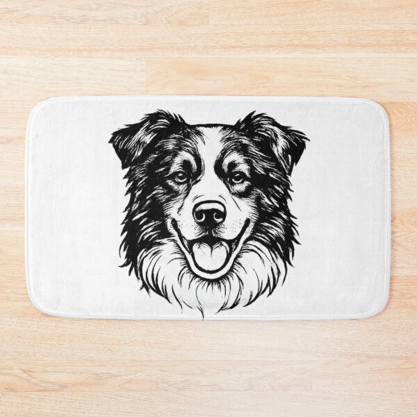 Item preview, Border Collie Line Art | Premium Dog Illustration designed and sold by zenithviv.