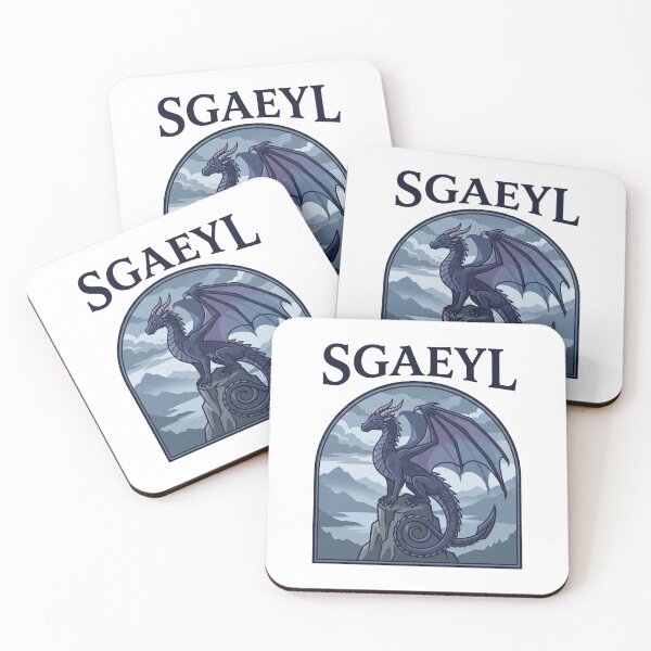 Item preview, Sgaeyl - Fourth Wing Stained Glass Blue Dragon Art designed and sold by LunnaAtica.