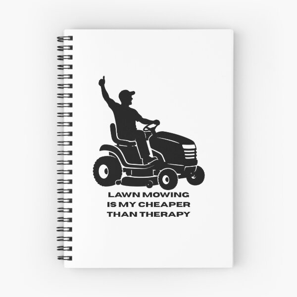 Item preview, Funny Lawn Care - Lawn Mowing Is Cheaper Than Therapy designed and sold by YardTimberCrew.