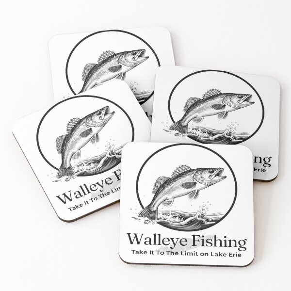 Item preview, Walleye Fishing Lake Erie designed and sold by DesignsForThee.