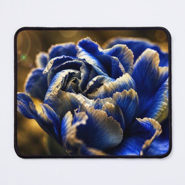 Item preview, Midnight Sapphire Bloom – Fine Art Floral Macro designed and sold by Kimberly Palmer.