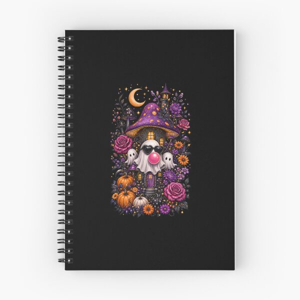 Item preview, Glam Bubblegum Halloween Ghosts and Gothic Florals designed and sold by AMICO77.