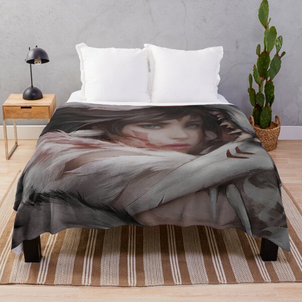Item preview,  art girl hunters with wolf [[themomonokess's]]%[ghiblis]%- aways  designed and sold by Wdanti.