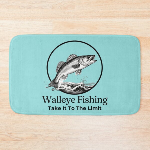 Item preview, Walleye Fishing Take It To The Limit designed and sold by DesignsForThee.