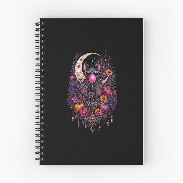 Item preview, Glam Bubblegum Halloween Ghosts and Gothic Florals designed and sold by AMICO77.