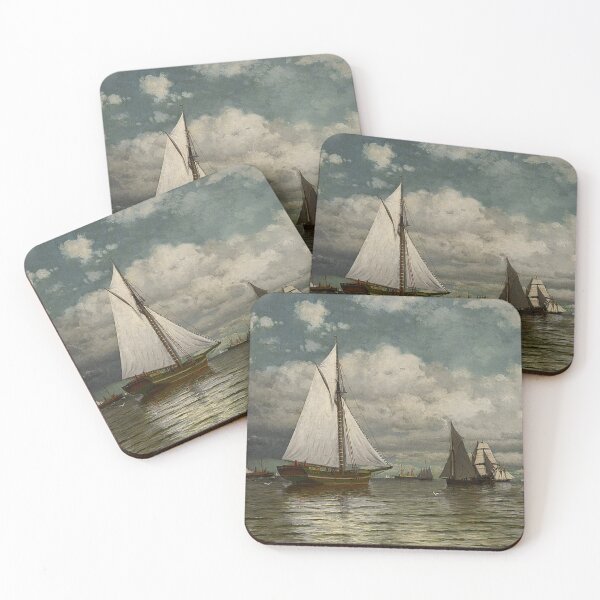 Item preview, Harbor Scene Buzzards Bay designed and sold by tomorrowsart.
