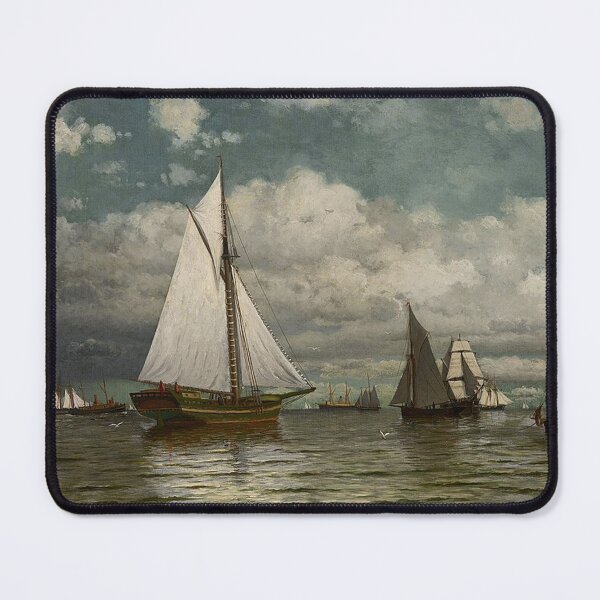 Item preview, Harbor Scene Buzzards Bay designed and sold by tomorrowsart.