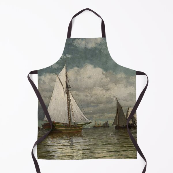 Item preview, Harbor Scene Buzzards Bay designed and sold by tomorrowsart.