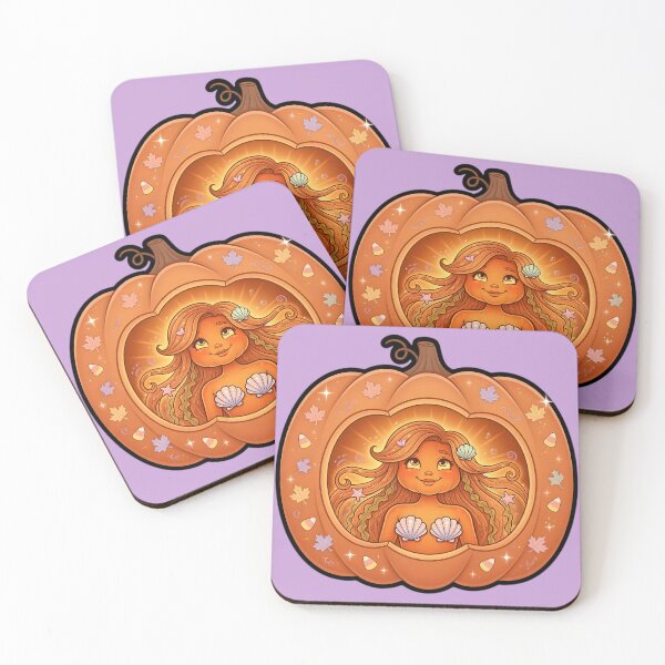 Item preview, Mermaid Inside Pumpkin Design designed and sold by Roanemermaid.
