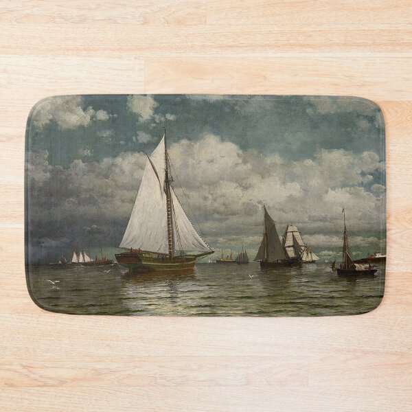 Item preview, Harbor Scene Buzzards Bay designed and sold by tomorrowsart.