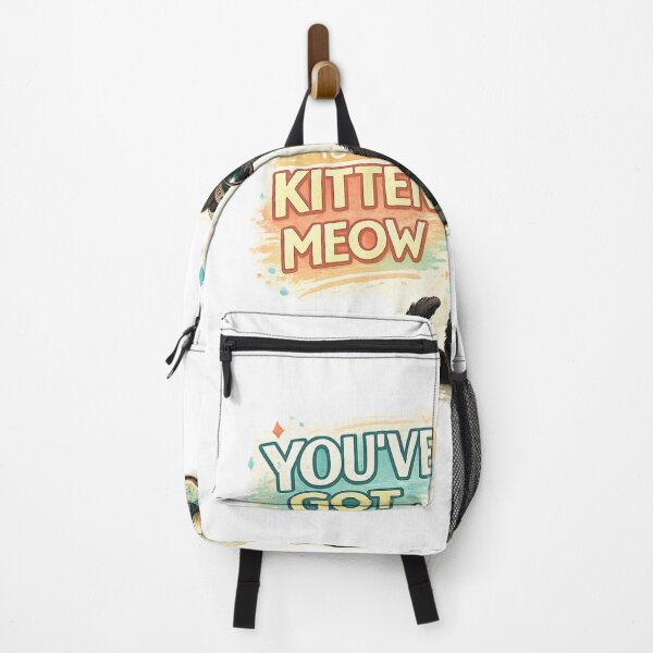 Item preview, You've Got To Be Kitten Meow Black Cat Skateboard Kawaii T-Shirt designed and sold by Ashley critters.