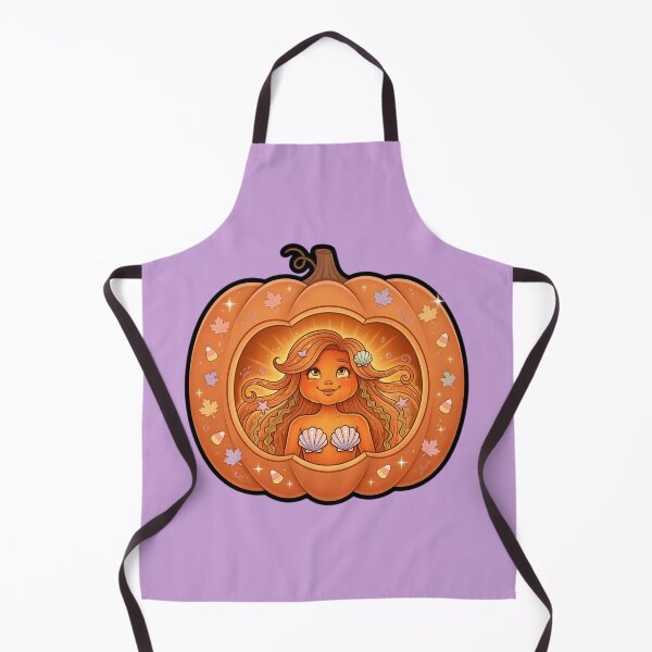 Item preview, Mermaid Inside Pumpkin Design designed and sold by Roanemermaid.
