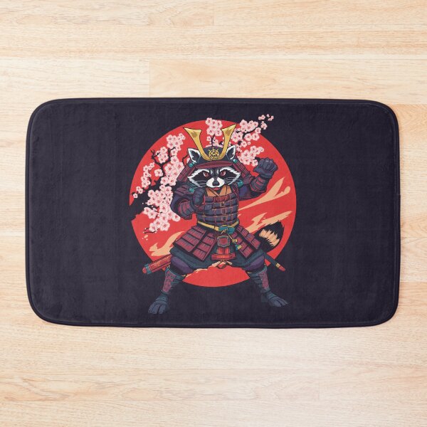 Item preview, Samurai Raccoon designed and sold by ArtCraftLab.