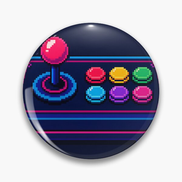 Item preview, Pixel Art Retro Arcade Controller designed and sold by Glitchart66.