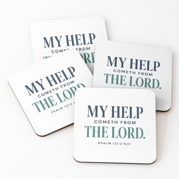 Item preview, My Help Cometh From the LORD – Psalm 121:2 KJV designed and sold by FaithThroughEverySeason.