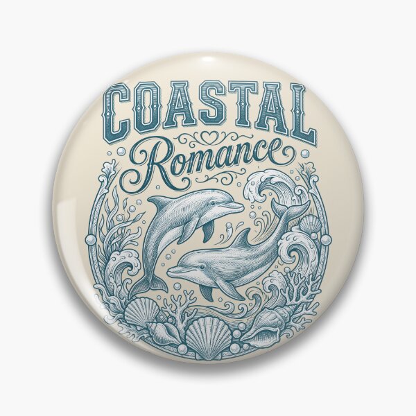 Item preview, Coastal Romance – Dolphins Under the Sea Design designed and sold by Sea Gem.