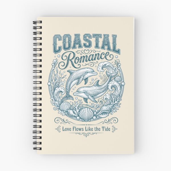 Item preview, Coastal Romance – Dolphins Under the Sea Design designed and sold by Sea Gem.