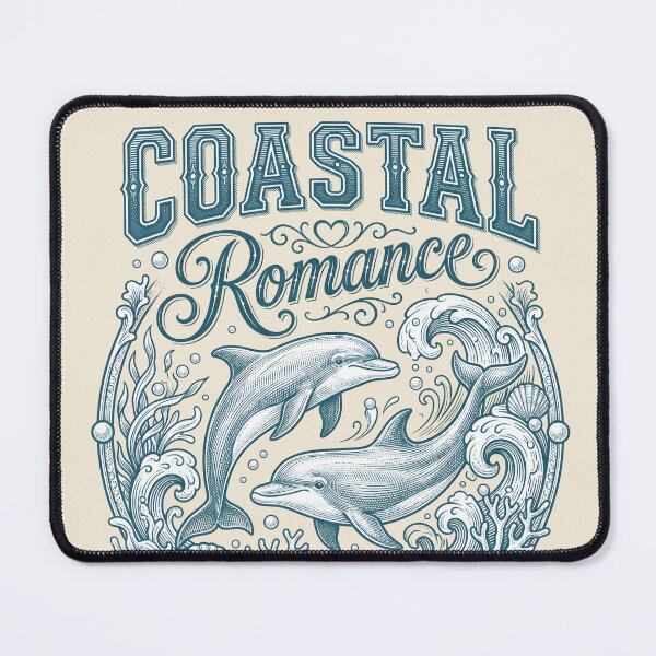 Item preview, Coastal Romance – Dolphins Under the Sea Design designed and sold by Sea Gem.