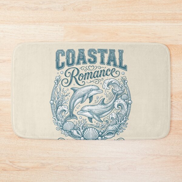Item preview, Coastal Romance – Dolphins Under the Sea Design designed and sold by Sea Gem.