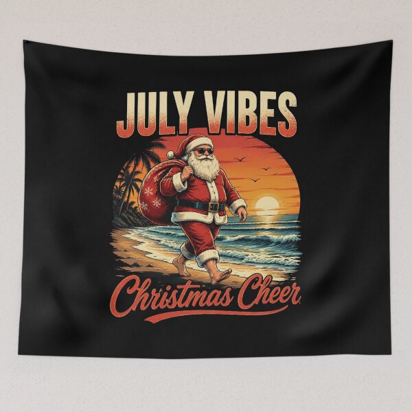 Item preview, Christmas in July Vibes Santa Summer Xmas Cheer designed and sold by OlakunleOloroz.