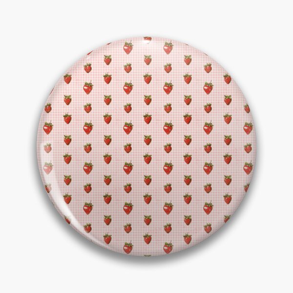 Item preview, Pink Strawberry Plaid Pattern  designed and sold by LouieVanille.