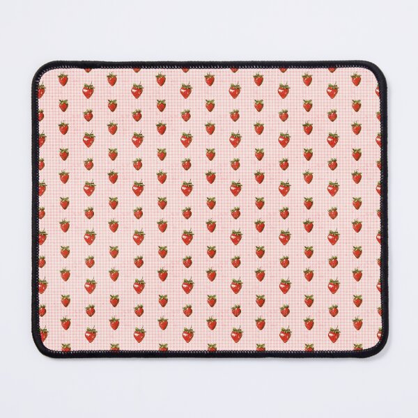 Item preview, Pink Strawberry Plaid Pattern designed and sold by LouieVanille.