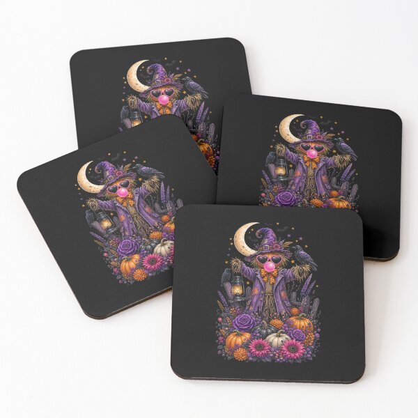 Item preview, Glam Bubblegum Halloween Ghosts and Gothic Florals designed and sold by AMICO77.