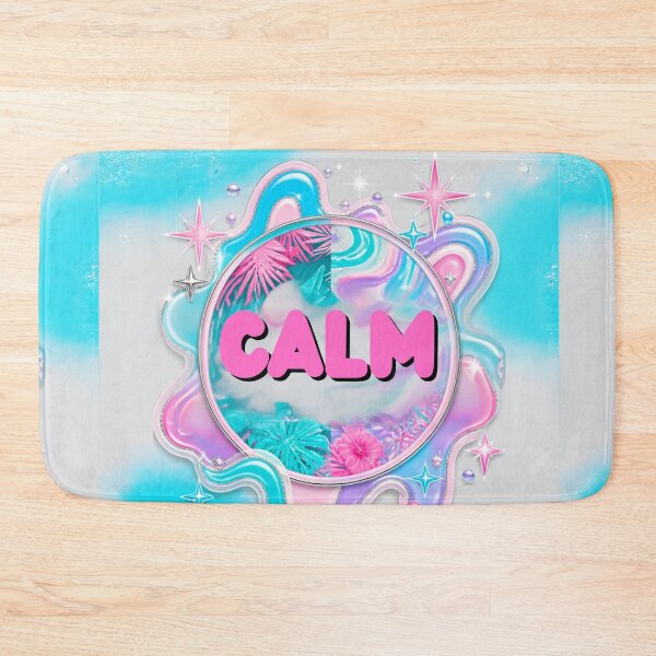 Item preview, Y2K Calm Aqua Tropical Sparkle Graphic designed and sold by TrinovaCreates.