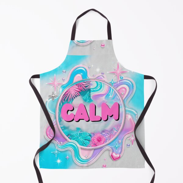 Item preview, Y2K Calm Aqua Tropical Sparkle Graphic designed and sold by TrinovaCreates.