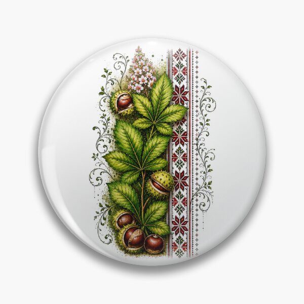 Item preview, Horse Chestnut Branch designed and sold by PetalGarden.