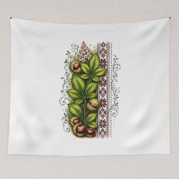 Item preview, Horse Chestnut Branch designed and sold by PetalGarden.