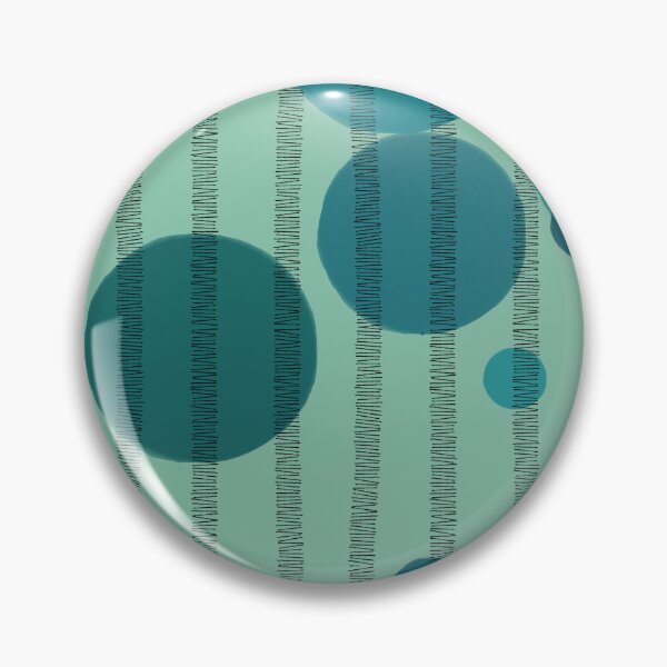 Item preview, Abstract composition with blue bubbles and disrupted stripes 86 designed and sold by StefanStudioArt.