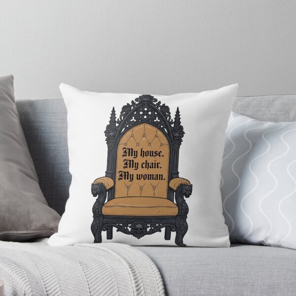 Item preview, My House My Chair My Woman - Xaden Riorson Quote designed and sold by LunnaAtica.