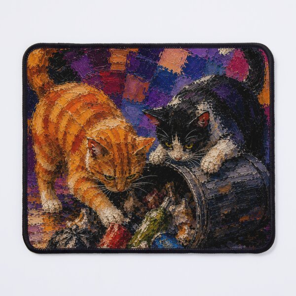 Item preview, Stray Cats Dumpster Dinner designed and sold by Mindworx21.