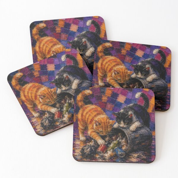 Item preview,  Stray Cats Dumpster Dinner designed and sold by Mindworx21.