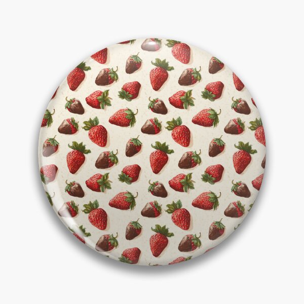 Item preview, Strawberry and Chocolate Pattern  designed and sold by LouieVanille.