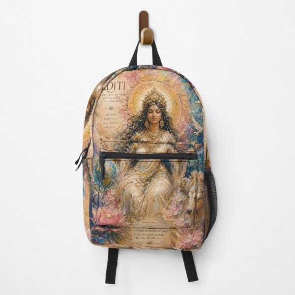 Item preview, Hindu Goddess Aditi painting. designed and sold by GalleryKauffeld.
