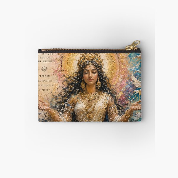 Item preview, Hindu Goddess Aditi painting. designed and sold by GalleryKauffeld.