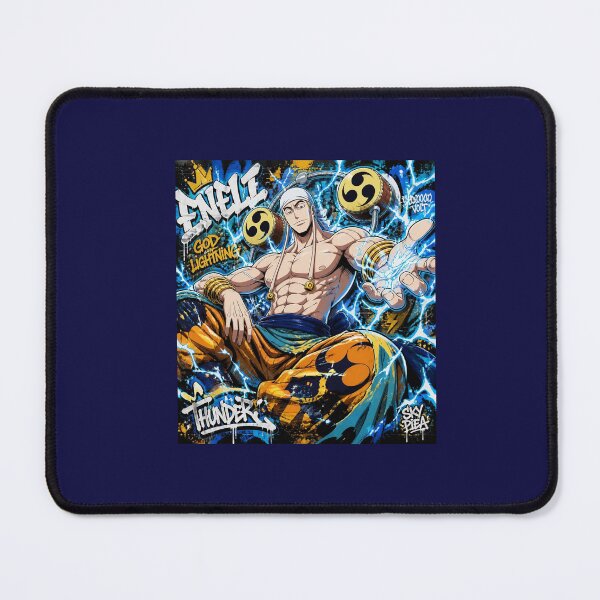 Item preview, Eneru, God of Thunder, Skypiea, One Piece designed and sold by Oli Mang'Art.