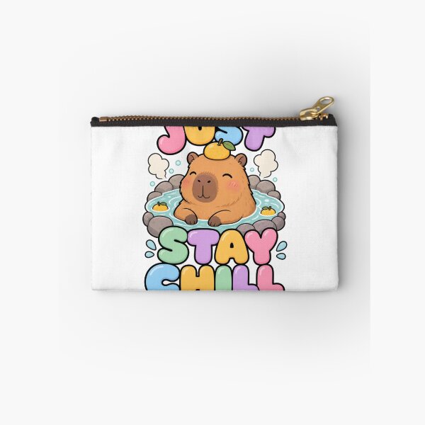Artikelvorschau, Just Stay Chill Süßes Kawaii Capybara entworfen und verkauft von BoosterShop.