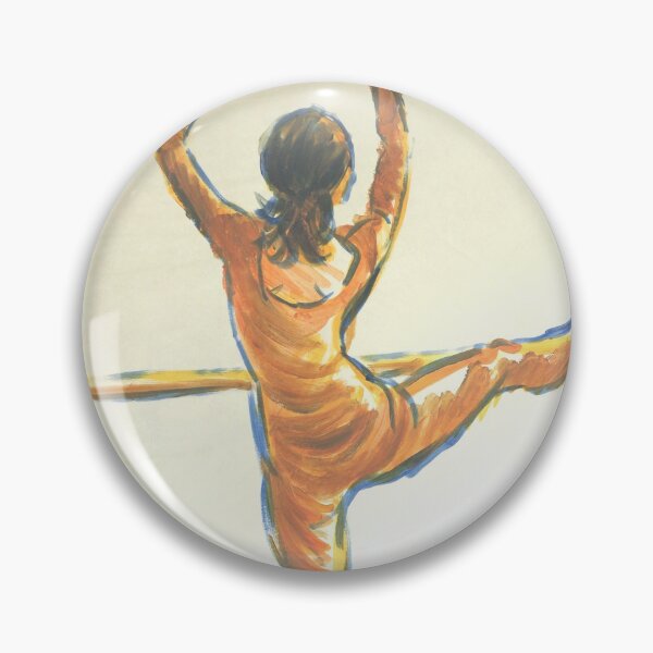 Item preview, Ballet dancer foot on ballet barre drawing designed and sold by MikeJory.
