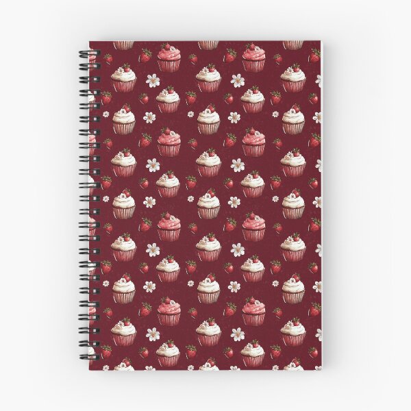 Item preview, Strawberry Cupcake Pattern  designed and sold by LouieVanille.