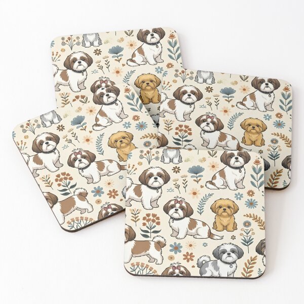 Artikelvorschau, Shih Tzu Gartenparade entworfen und verkauft von PawsAndPallette .