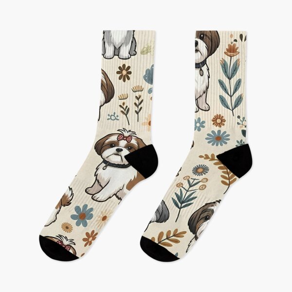 Item preview, Shih Tzu Garden Parade designed and sold by PawsAndPallette .