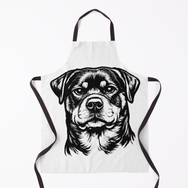 Item preview, Rottweiler Line Art | Premium Dog Portrait designed and sold by zenithviv.